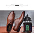 Elegant Men's Black Leather Oxfords for Formal Occasions - Perfect Wedding, Party, Office, and Business Shoes for Men